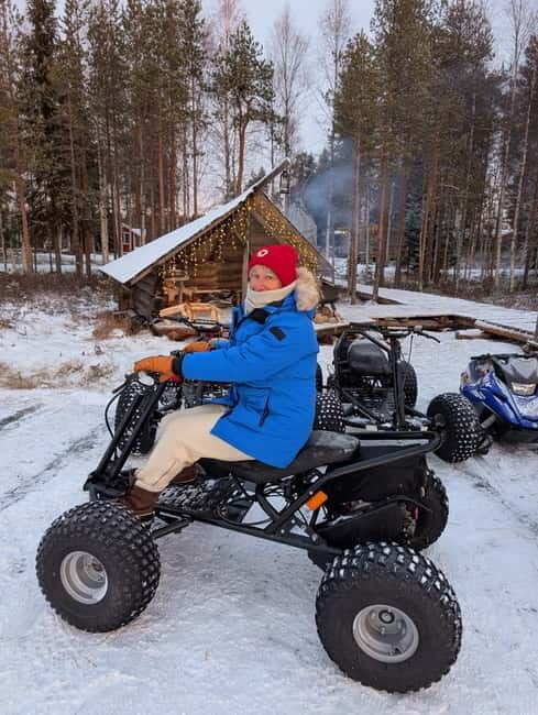 Rovaniemi: Santa Village Tour+Lunch In Glass Igloo+Scooters - Arctic Adventures: Scooters and More