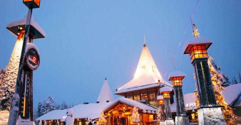 Rovaniemi: Santas Village & Snowmobiling to Reindeer Farm - Exploring Santa’s Village: A Festive Land of Joy