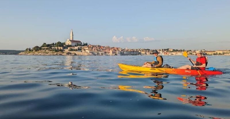 Rovinj Sunset kayaking tour - The Stops and Highlights Along the Way