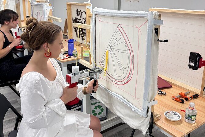 Rug Tufting Workshop in Philadelphia with Turkish Tea - The Experience: More Than Just a Rug