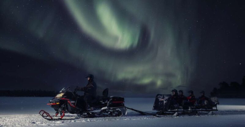 Ruka: Starlight sledging to search for Northern Lights - The Itinerary and Route: What Makes It Special