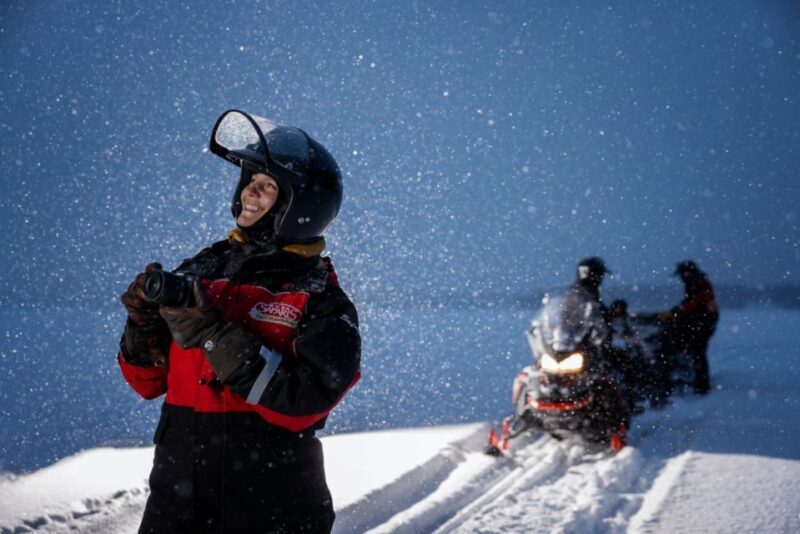 Ruka: Starlight sledging to search for Northern Lights - The Rest Stops: Cozy Fires and Warm Drinks