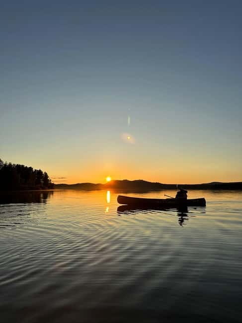 Ruka : Summer evening canoeing on the lake Rukajärvi - An In-Depth Look at the Ruka Summer Evening Canoeing Experience