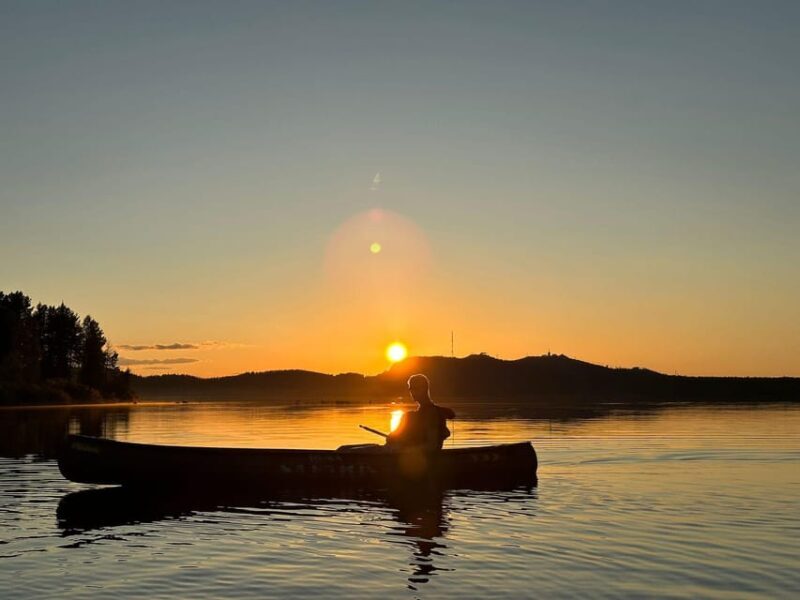 Ruka : Summer evening canoeing on the lake Rukajärvi - FAQ