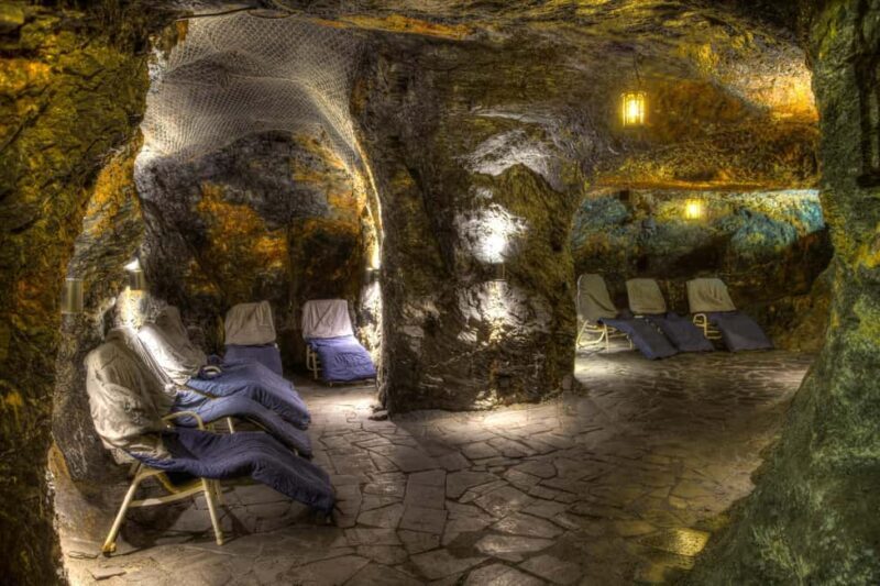 Saalfeld: Relaxation in the natural healing tunnel - Key Points