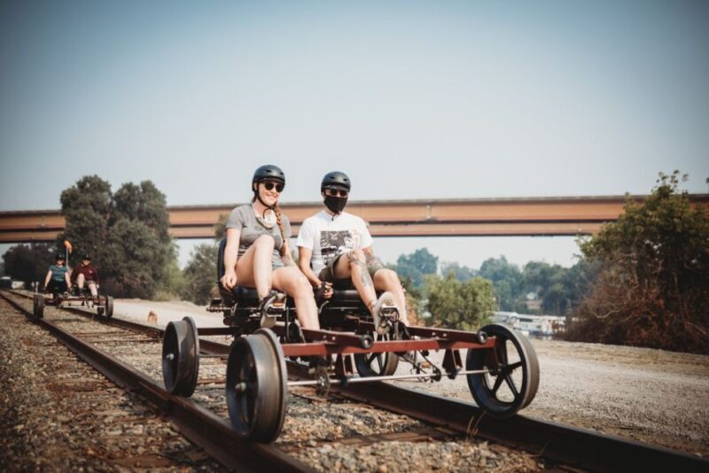 Sacramento: Yolo Countryside Guided Rail Bike Tour - FAQs
