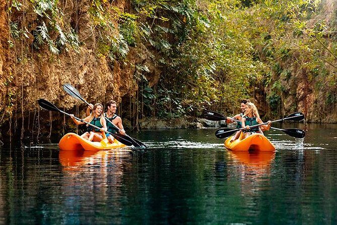 Sacred Adventure at Xenotes! 4 Different Cenotes + Round Transportation - Activities that Mix Adventure with Natural Beauty