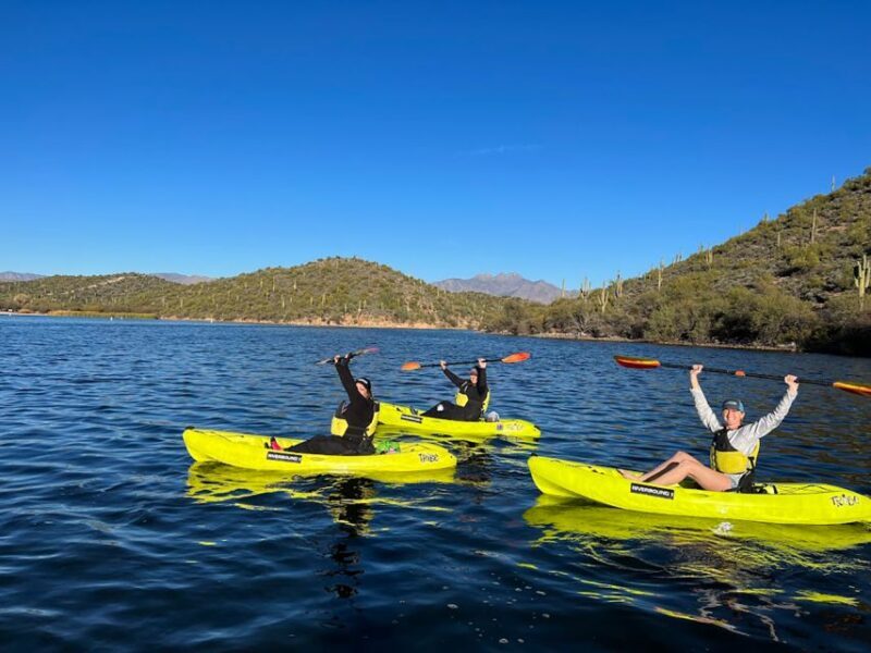 Saguaro Lake: Guided Kayaking Tour - Engaging Introduction