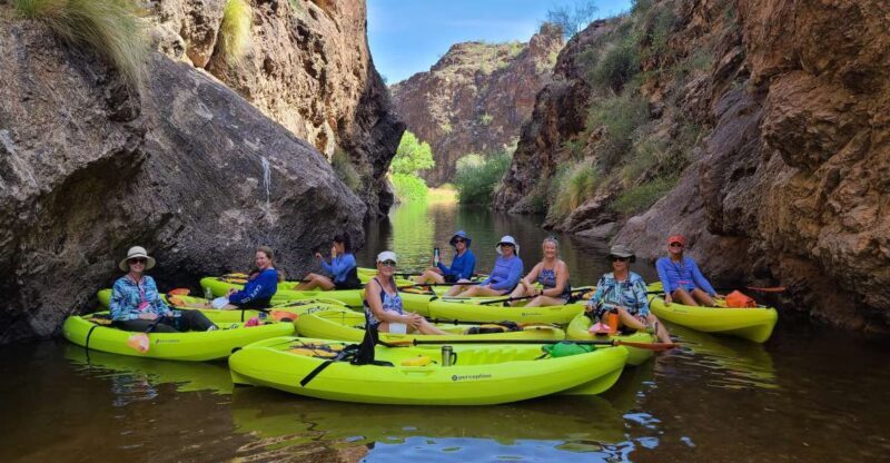 Saguaro Lake: Guided Kayaking Tour - Detailed Breakdown of the Itinerary