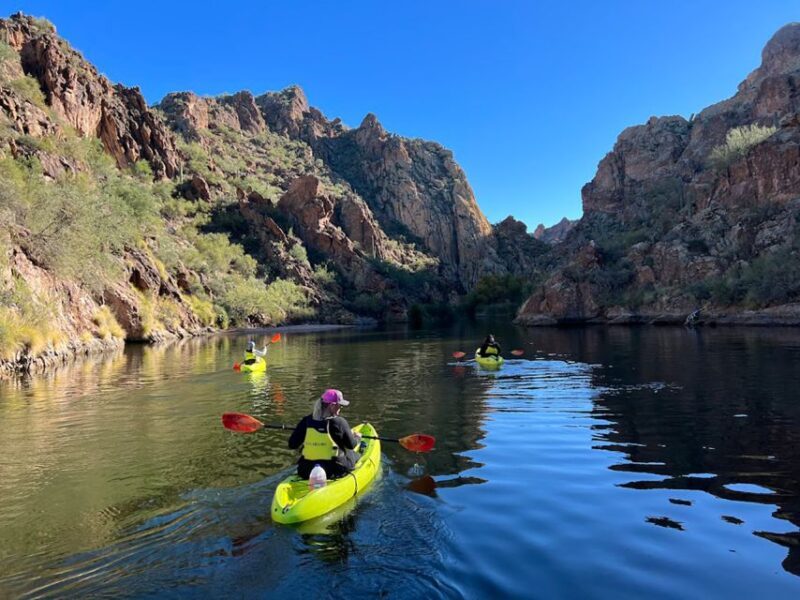 Saguaro Lake: Guided Kayaking Tour - Experience Quality and Value