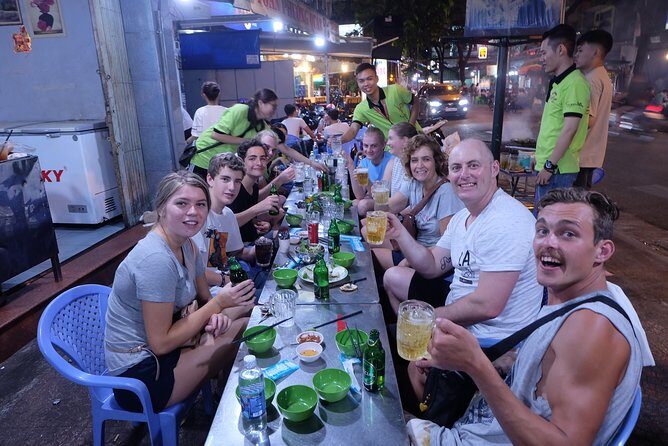 Saigon Night Walking local Street Food Tour with local Student - Key Points
