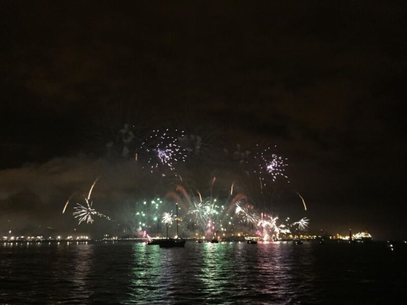 Sail into 2026: Lisbon Fireworks from the River - Key Points