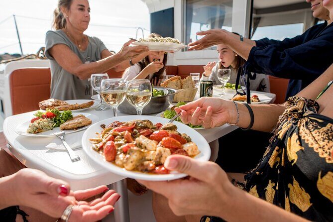 Sail the Athenian Coastline on a Catamaran with Meal & Wine - The Sum Up