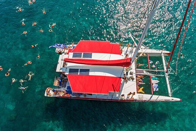 Sailing Catamaran Cruise in Santorini with BBQ, Drinks and Transfer - A Deep Dive into What to Expect