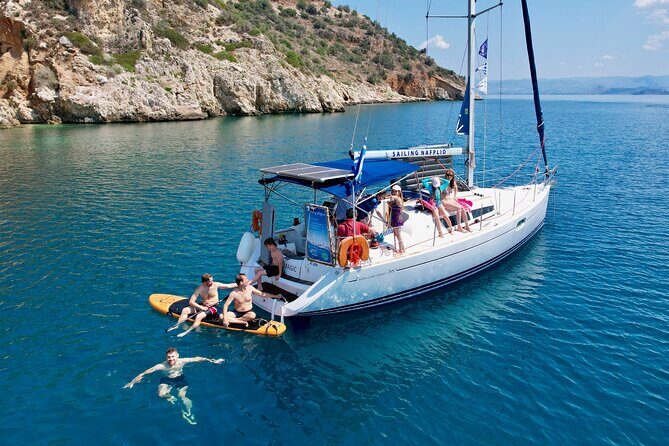Sailing Nafplio | All Inclusive semi-private Cruise - Exploring Nafplio by Sea: A Detailed Look at the All-Inclusive Sailing Cruise