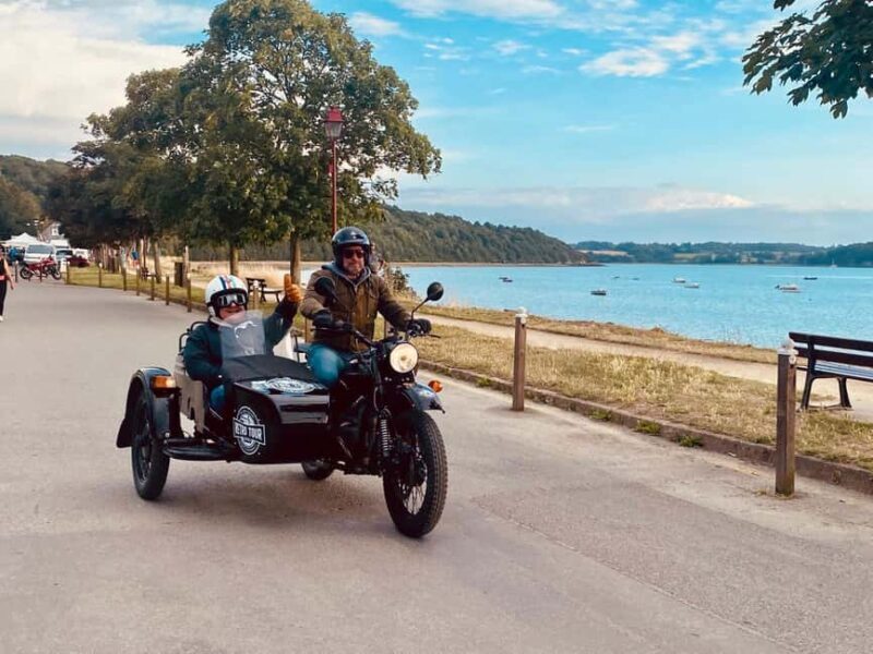 Saint Suliac from Saint Malo in a vintage sidecar with driver - Key Points