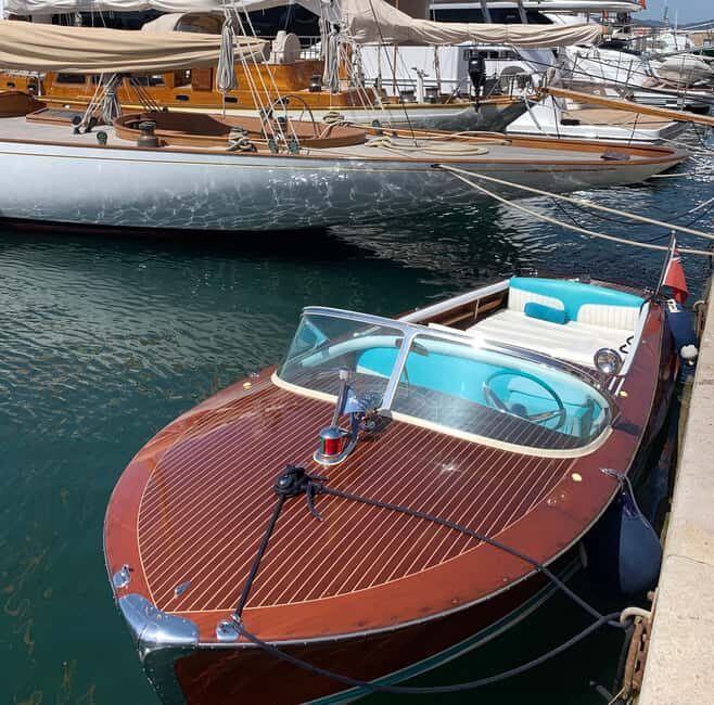 Saint-Tropez: Private Classic RIVA Boat Tour - Key Points