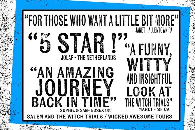 Salem and The Witch Trials - FAQ