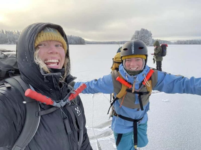 Sälen: Ice Skating Tour with Lunch and Hotel Pickup - The Itinerary in Detail