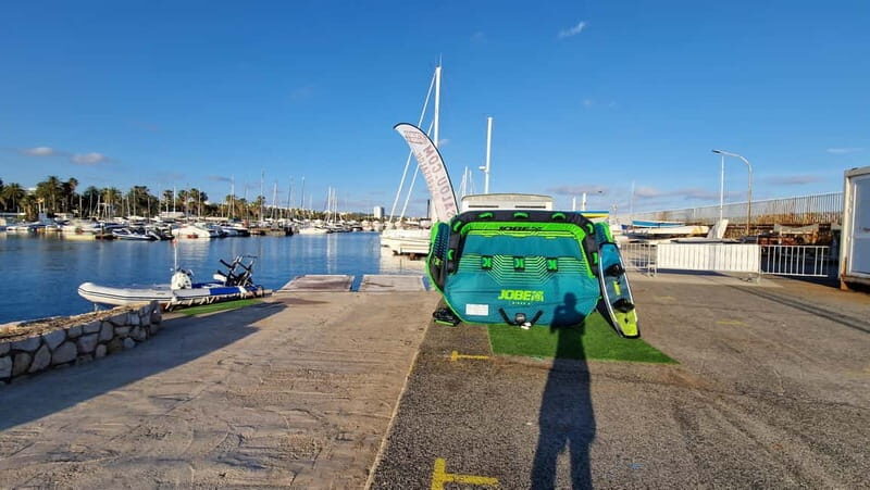 Salou: Private Inflatable Water Sofa Ride - An Exciting Water Adventure in Salou