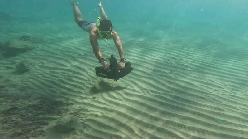 Salou: Underwater scooters - Key Points