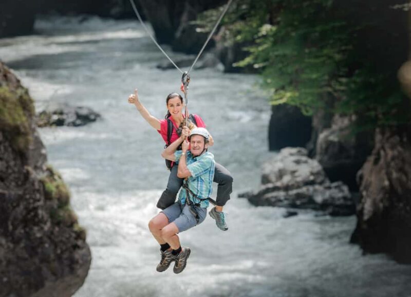 Salzach Gorge Adventure - Mega Flying Fox & Cave Tour - Key Points