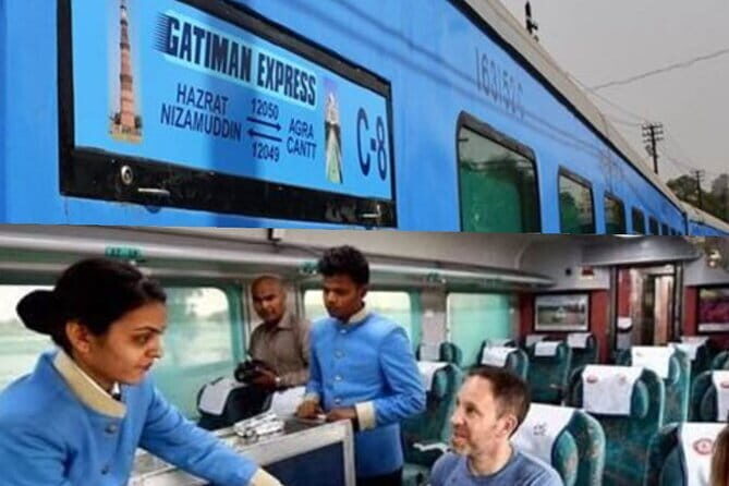 Same Day Agra Tour By Gatimaan Express Train from delhi - Key Points