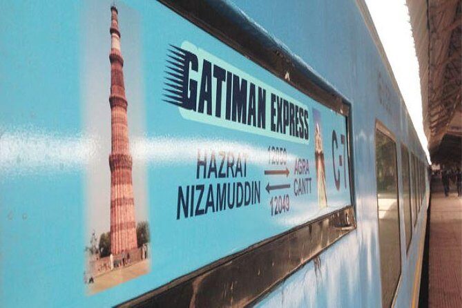 Same Day Round Trip Agra TAJ Tour by GATIMAAN EXPRESS - TRAIN (ALL INCLUSIVE) - Optional Visit: Itmad-ud-Daula
