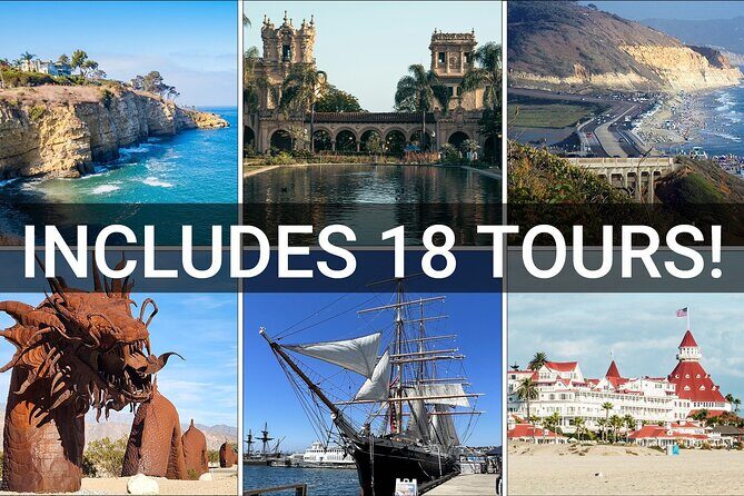 San Diego 18 Audio Tours Bundle and Explore at Your Own Pace - Key Points