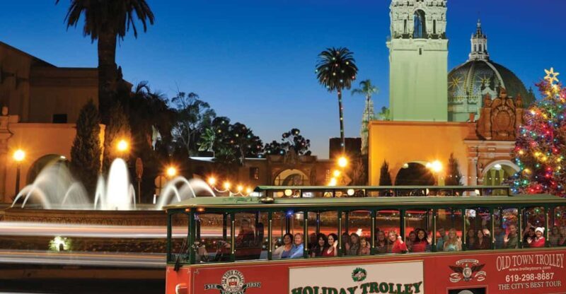 San Diego: Holiday Lights and Sights Trolley Tour - Key Points