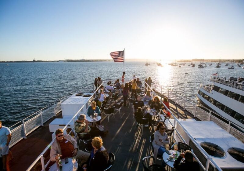 San Diego: New Year's Eve Gourmet Brunch or Dinner Cruise - Key Points