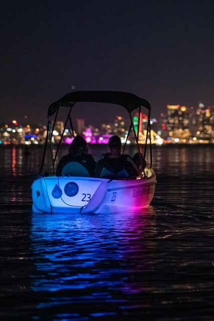 San Diego: Night Date Glow Pedal Boat with Downtown Views - Practical Details and Tips