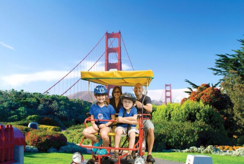 San Fancisco: Golden Gate Park Surrey Rental - The Itinerary: What Youll See and Experience