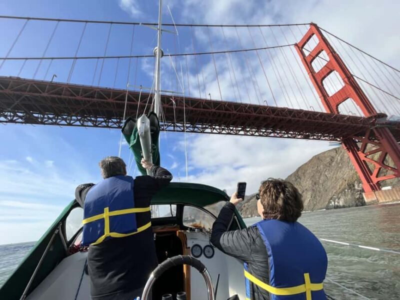 SAN FRANCISCO: (2hr) PRIVATE Sailing Experience 6 Guests - Key Points