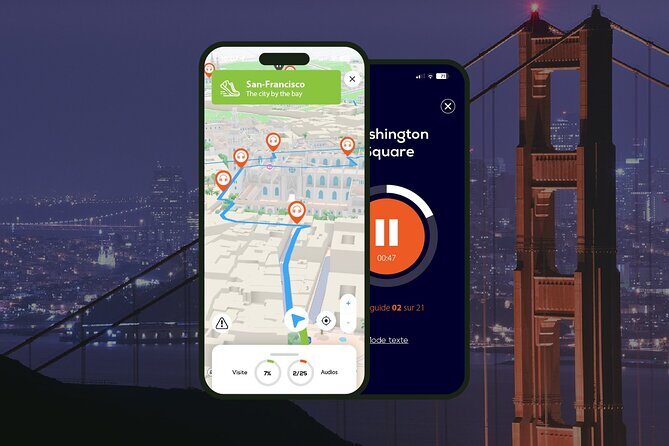 San Francisco Audio Guided Walking Tour 3h15 and 22 reviews - Key Points
