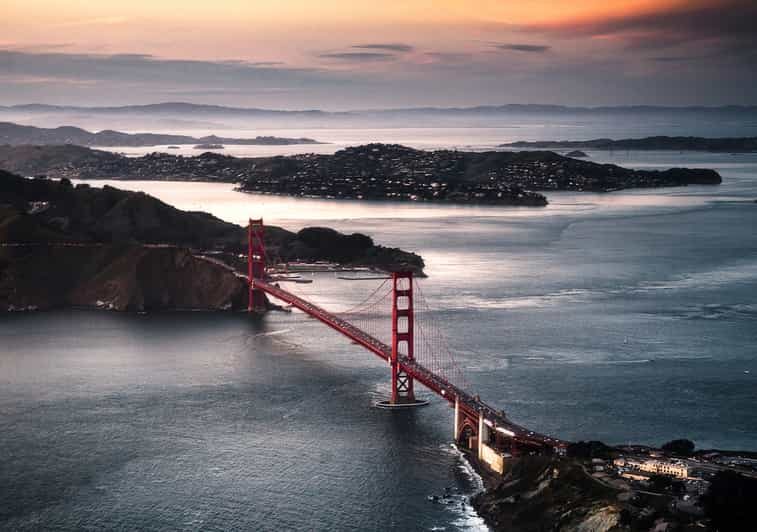 San Francisco Bay Flight over the Golden Gate Bridge - Key Points