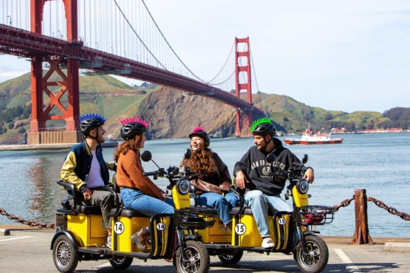 San Francisco: Electric Scooter Rental with GPS Storytelling - Discover San Francisco on an Electric Scooter with GPS Storytelling