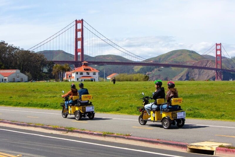 San Francisco: Electric Scooter Rental with GPS Storytelling - The Itinerary in Detail