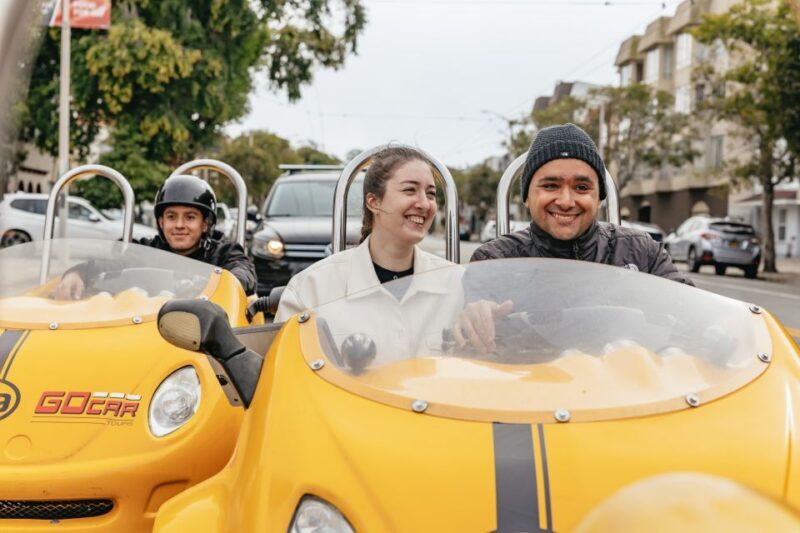 San Francisco: Golden Gate Bridge and Lombard GoCar Tour - Key Points