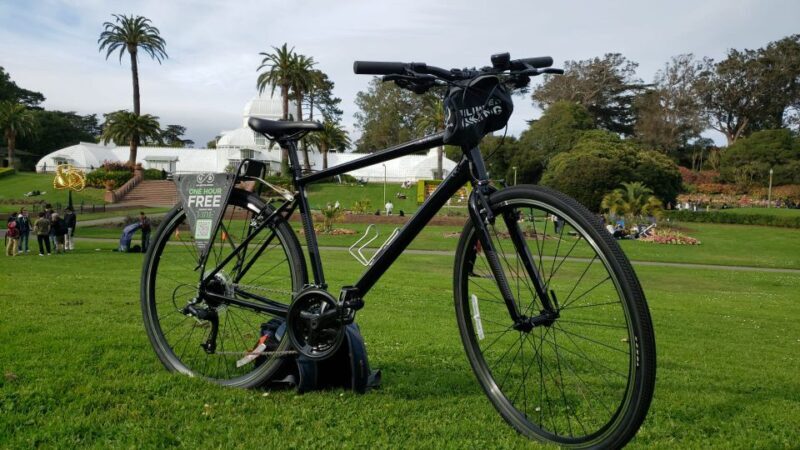 San Francisco: Golden Gate Park Bike or eBike Rental w/ map - An in-depth look at the experience