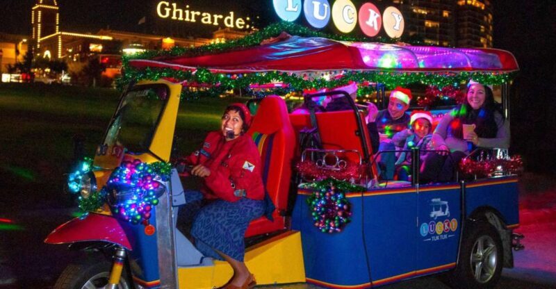 San Francisco: Holiday Lights and Sights Tour on a Tuk-Tuk - Key Points