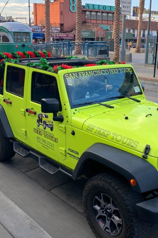 San Francisco: Holiday Lights Private Group Jeep Tour - Key Points