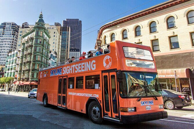San Francisco Hop On Hop Off Bus and Bike The Golden Gate - Key Points