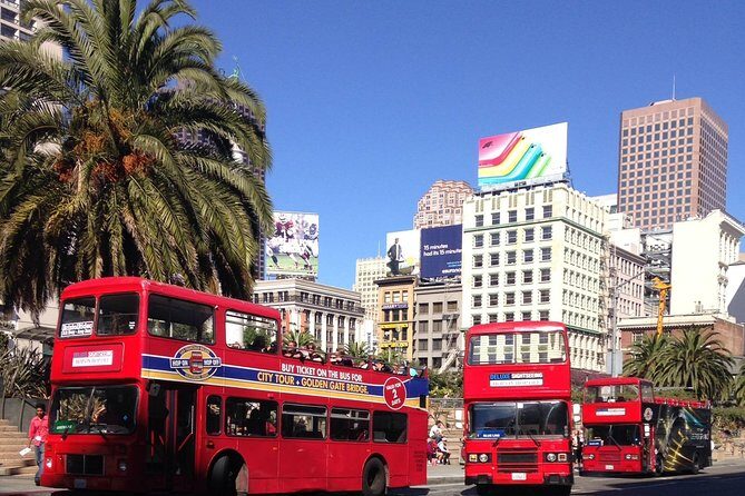 San Francisco: Hop-On Hop-Off Deluxe Bus Tour with 20 Stops - Exploring the Route and Stops in Detail