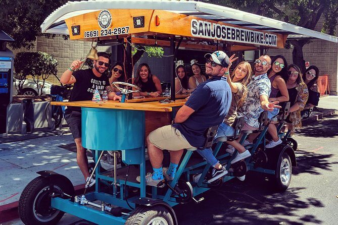 San Jose Brew Bike Bar Tour - Key Points