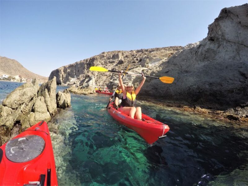 San José: Cabo de Gata Natural Park Kayak and Snorkel Tour - Key Points
