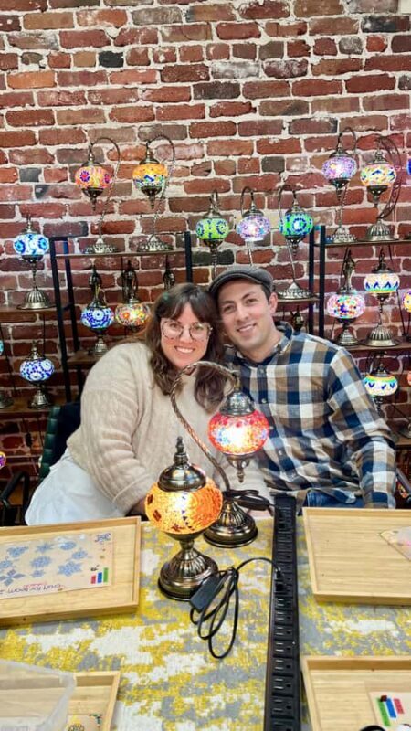 San Jose: Turkish Mosaic Lamp Workshop - Key Points