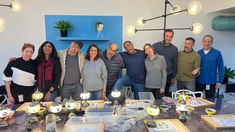 San Jose: Turkish Mosaic Lamp Workshop - Authenticity and Cultural Touch