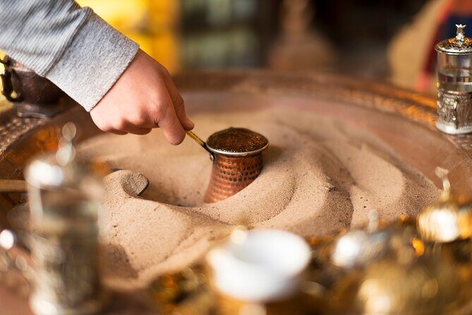 Sand-Brewed Turkish Coffee Workshop w/Desserts - A Deep Dive into the Turkish Coffee on Sand Workshop