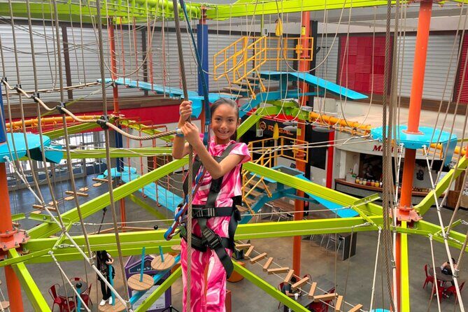 Santa Fe Adventure High Ropes Course & Climbing Indoor Attraction - What to Expect at Liggettville Adventure Center